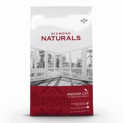Diamond Naturals Adult Chicken/Rice Dry Cat Food 18 lb