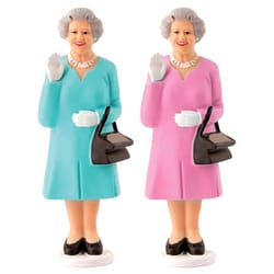 Kikkerland Solar Queen Polyresin/Solar Panel 1 pk