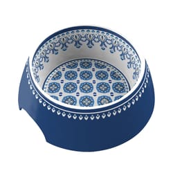 TarHong Multicolored Moroccan Melamine 2.5 cups Pet Bowl