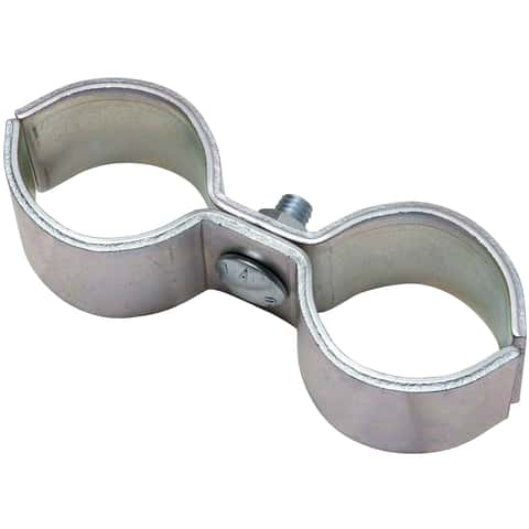 Swim Central Set of 2 Silver Colored Hose Clamps - 2.5-Inch