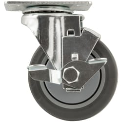 Titan 4 in. D Swivel Thermoplastic Rubber Caster 250 lb 1 pk