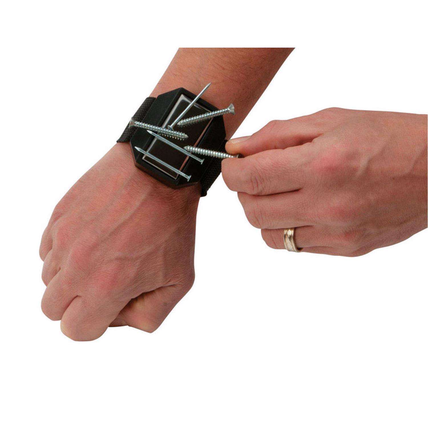 Performance Tool 7.50 in. L X 5 in. W Black Magnetic Wristband 1 pc - Ace  Hardware