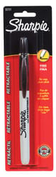 Sharpie Retractable Black Fine Tip Permanent Marker 1 pk