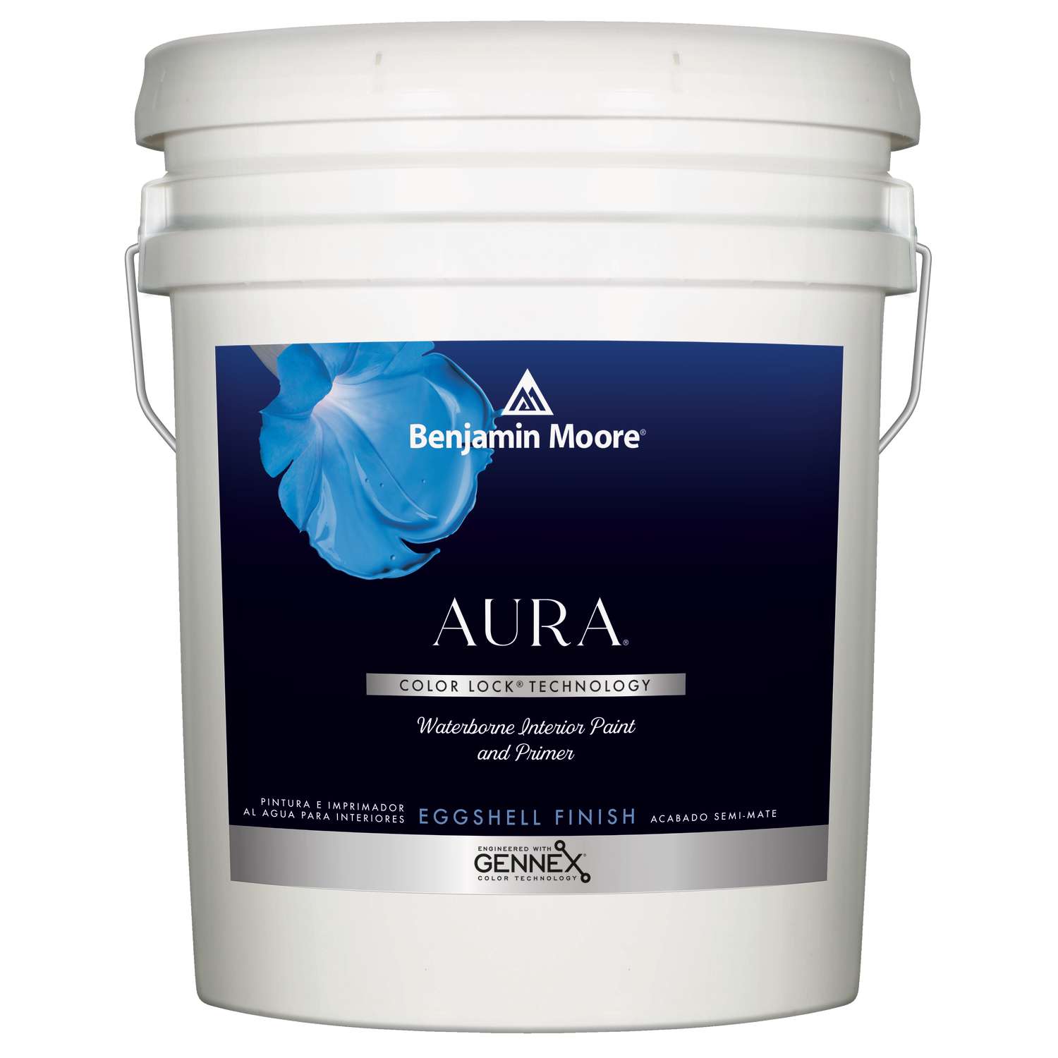 Benjamin Moore Aura Eggshell Base 1 Paint and Primer Interior 5 gal