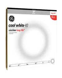 GE 40 W T9 16 in. L Fluorescent Bulb Cool White A-Line 4100 K 1 pk