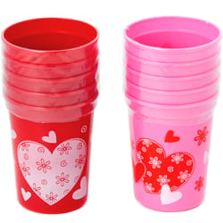 Chef Craft Assorted Plastic Valentine Cups