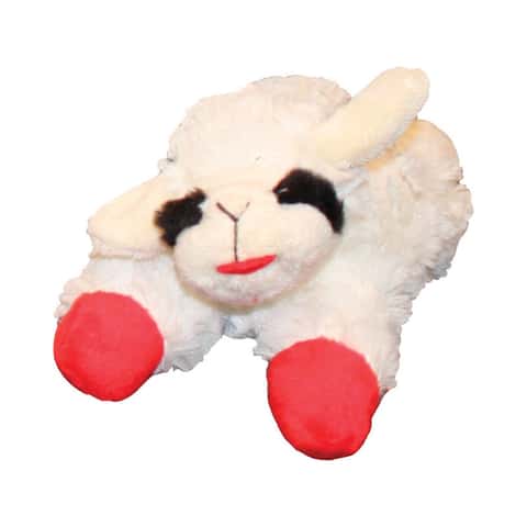 Multipet Mini Yeti Small Plush Dog Toy