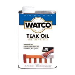 Watco Brown Oil-Based Teak Oil Finish 1 pt