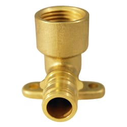Apollo Expansion PEX / Pex A 1/2 in. Expansion PEX in to X 1/2 in. D FPT Brass Drop Ear Elbow