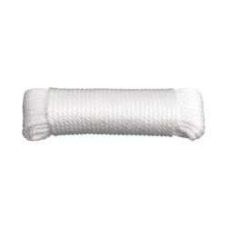 Koch Industries 3/16 in. D X 50 ft. L White Solid Braided Nylon Rope