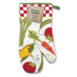 Kane Home Multicolored Garden Vegetable Cotton Oven Mitt