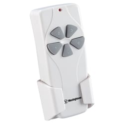 Westinghouse 1.25 amps Remote Control White 1 pk