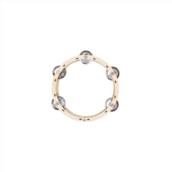 Kikkerland DIY Tambourine Kit Brown