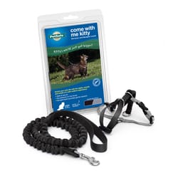 PetSafe Come with me kitty Black Harness & Leash Nylon Cat Leash and Harness Large