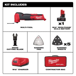 Milwaukee M12 FUEL Cordless Oscillating Multi-Tool Kit (Battery & Charger)