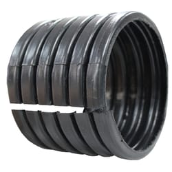 Advanced Drainage Systems 8 in. Snap X 8 in. D Snap Polyethylene 10 in. Split Coupler 1 pk