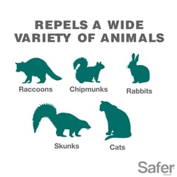 Safer Brand Critter Ridder Animal Repellent Granules For Most Animal Types 2 lb
