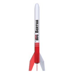 Estes Industries Pro Series II Super Big Bertha Model Rocket Red/White