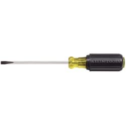 Klein Tools Cushion-Grip 4 in. L Cabinet Cabinet Screwdriver 1 pc