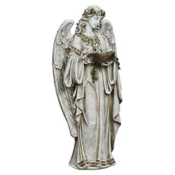 Roman Gray Polyresin 24 in. H Outdoor Decoration