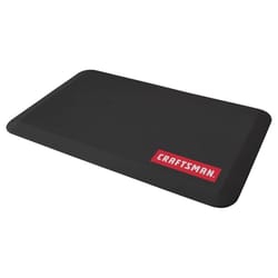 Craftsman 20 in. W X 32 in. L Black Polyurethane Foam Anti-Fatigue Mat