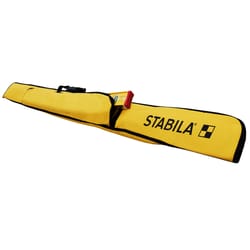 STABILA 8 in. W X 2 in. H Nylon 7 ft to 12 ft Plate Level Carrying Case 3 pocket Yellow 1 pc