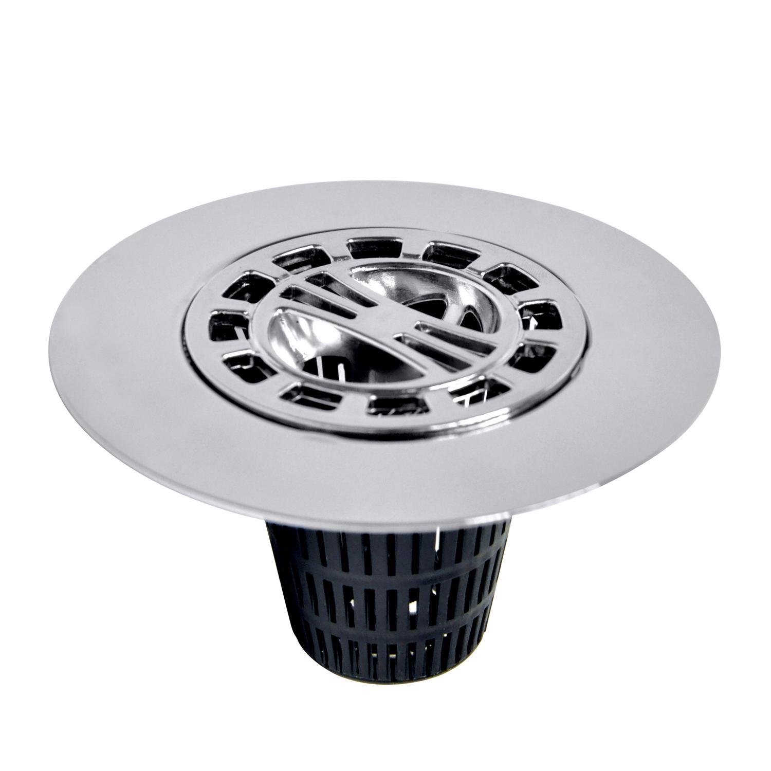 5-3/4 in. Shower Strainer in Matte Black - Danco