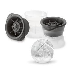 Tovolo Black/Clear Silicone/Plastic Ice Cube Mold