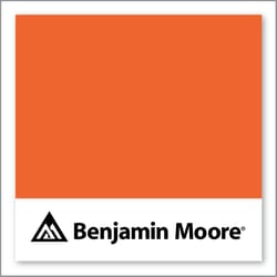 Benjamin Moore Rumba Orange 2014-20