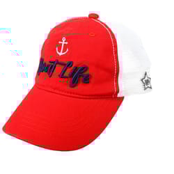 Pavilion Boat Life Mesh Back Cap Red One Size Fits Most