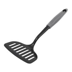 Chef Craft Black/Gray Nylon Jumbo Slotted Turner