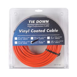 Tie Down Engineering Vinyl Coated Galvanized Steel 1/8 in. D X 50 ft. L Aircraft Cable