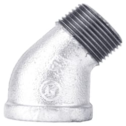 STZ Industries 1-1/4 in. FIP X 1-1/4 in. D MIP Galvanized Malleable Iron 45 degree Street Elbow