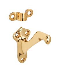 Ives Brass Handrail Bracket