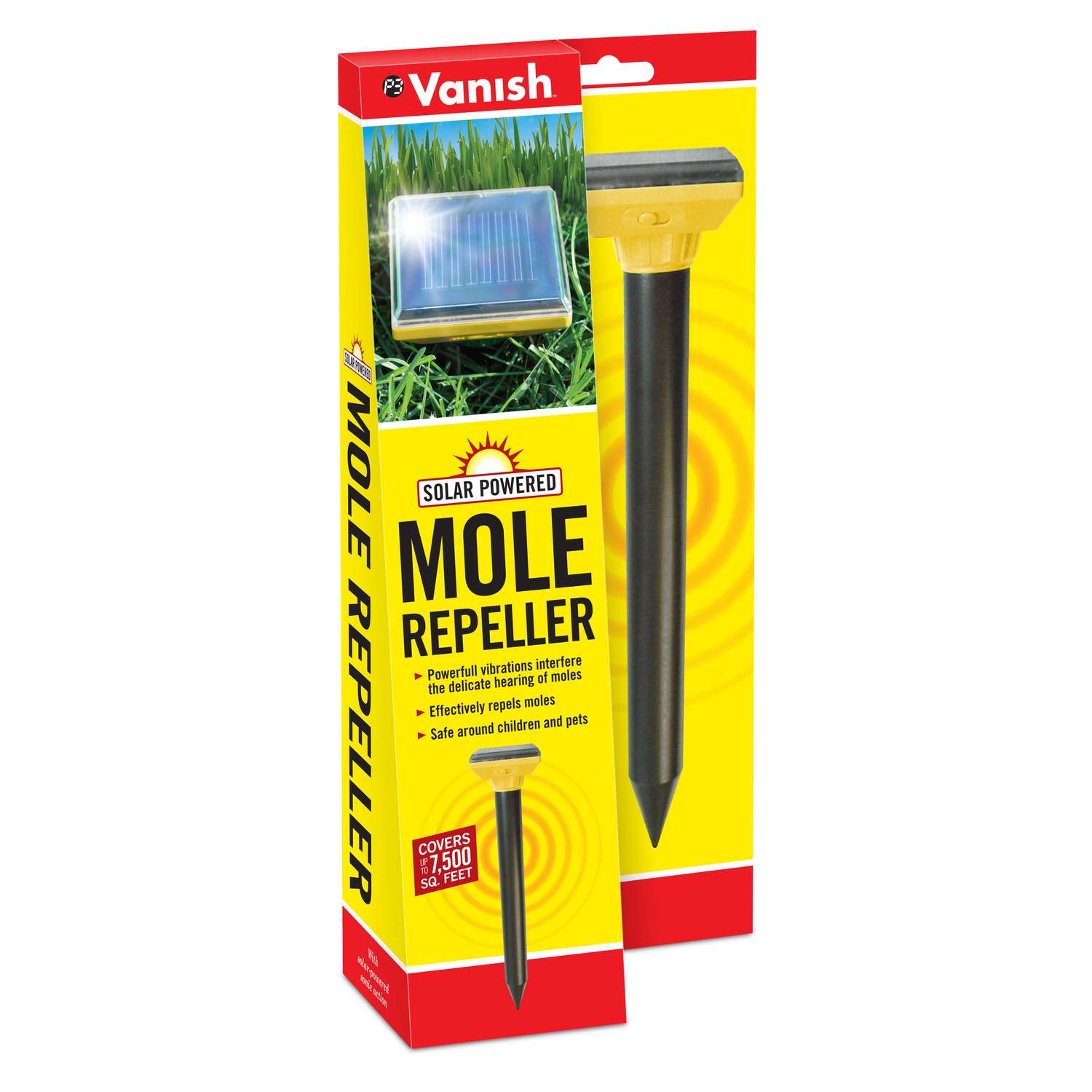 Vanish Solar Powered Sonic Spike Repeller For Gophers And Moles Ace Hardware