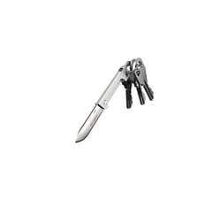 KeySmart Stainless Steel Silver Mini Knife Key Ring