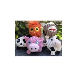 Huggle Hounds Wee Huggles Multicolored Wee Balls Dog Toy 2.25 in. 5 pk