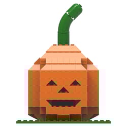 NovaBrix Pumpkin Halloween Toy Green/Orange 383 pc