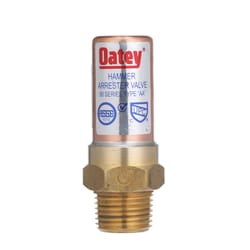 Oatey Quiet Pipes 1/2 in. MIP each X 1/2 in. D MIP each Copper Water Hammer Arrester 1 pk