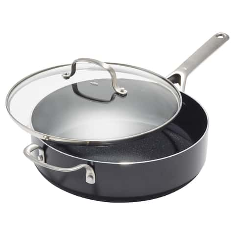 OXO OUTDOOR 8in CARBON STEEL PANS WITH REMOVABLE HANDLE