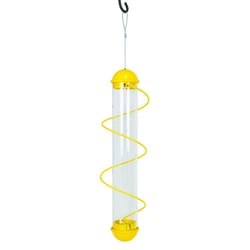 Songbird Essentials Finch 1.5 lb Metal/Plastic Sprial Tube Bird Feeder 18 ports