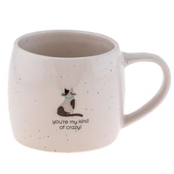 Karma Reese 15 oz White BPA Free Cat Mug