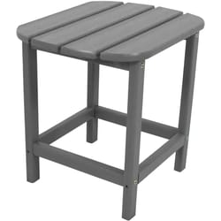 Hanover Square Gray All Weather Collection Side Table