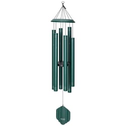 Wind River Arabesque Emerald Aluminum 57 in. Wind Chime