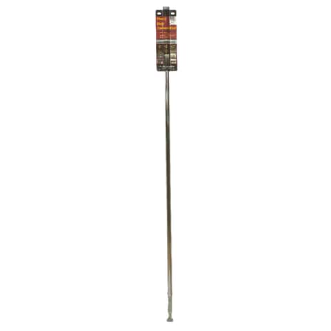 John Sterling Pro 83 in. L Adjustable Polished Chrome Steel Extension Hanger Rod John Sterling Pro 83 in. L Adjustable Polished Chrome Steel Extension Hanger Rod