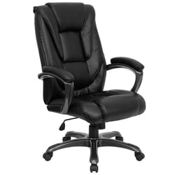 Flash Furniture Black Leather Office Chair