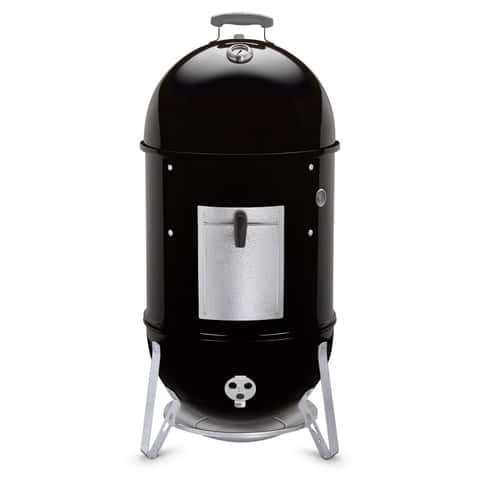 Weber Smokey Mountain Charcoal Wood Bullet Smoker Black Ace Hardware