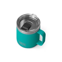 YETI Rambler 14 oz Aquifer Blue BPA Free Mug with MagSlider Lid