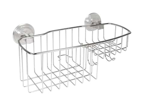 Interdesign Basket Shower Suction Clear