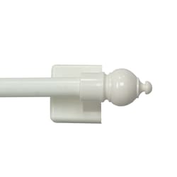 Kenney Enamel White Magnet Cafe Rod 16 in. L X 28 in. L